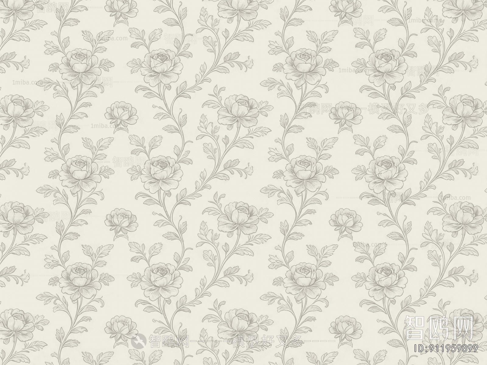 Animal And Plant Pattern Wallpaper