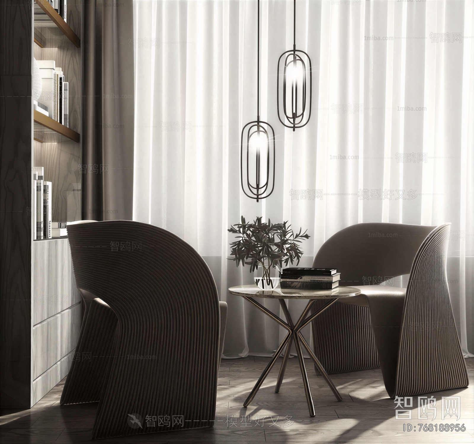Modern Leisure Table And Chair