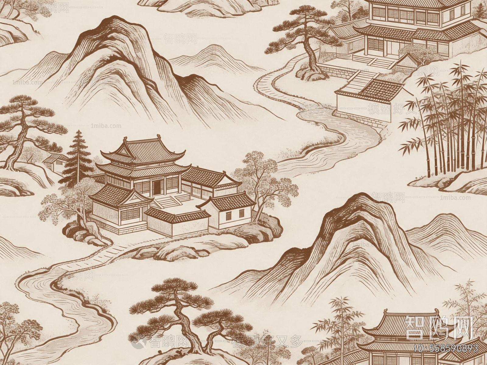 Chinese Style Wallpaper