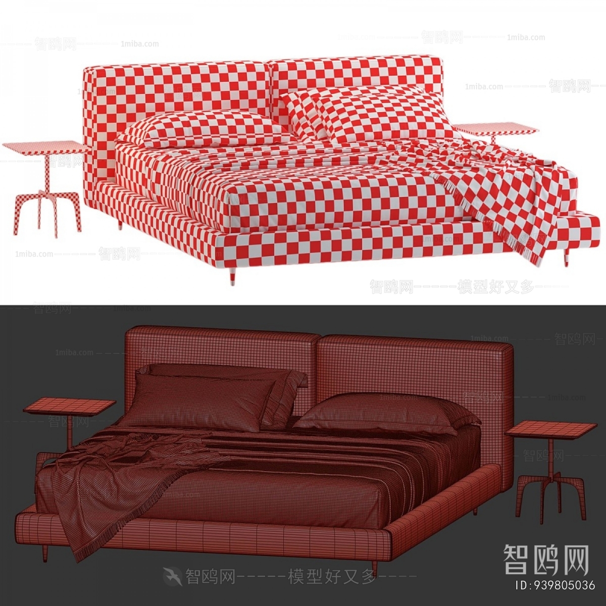 Modern Double Bed