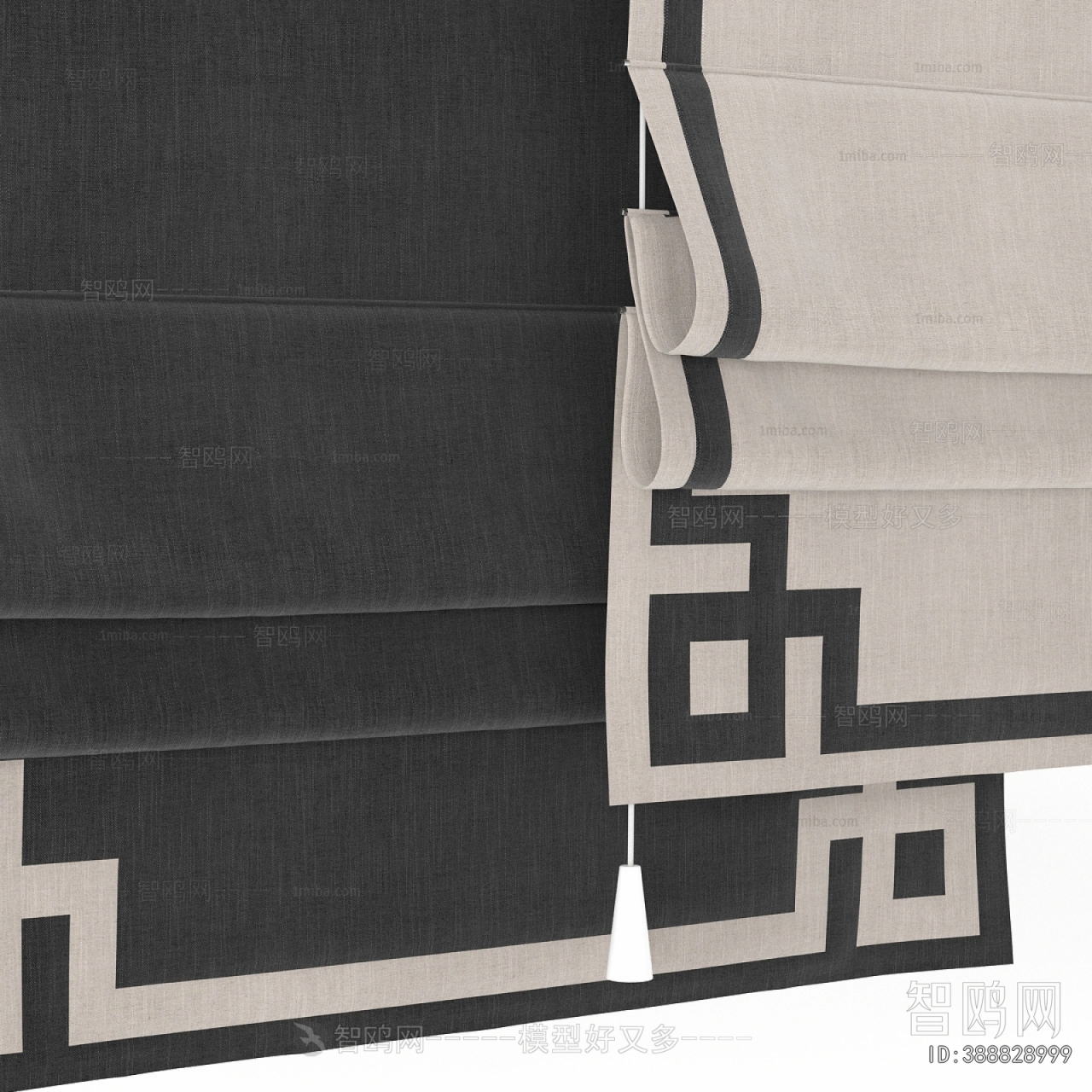 Modern Roman Curtain