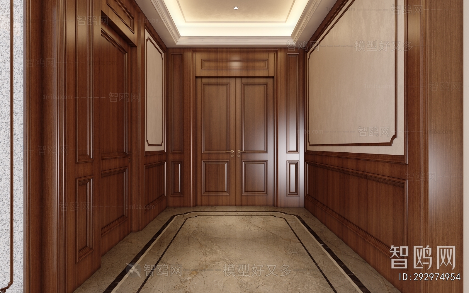 American Style Office Aisle