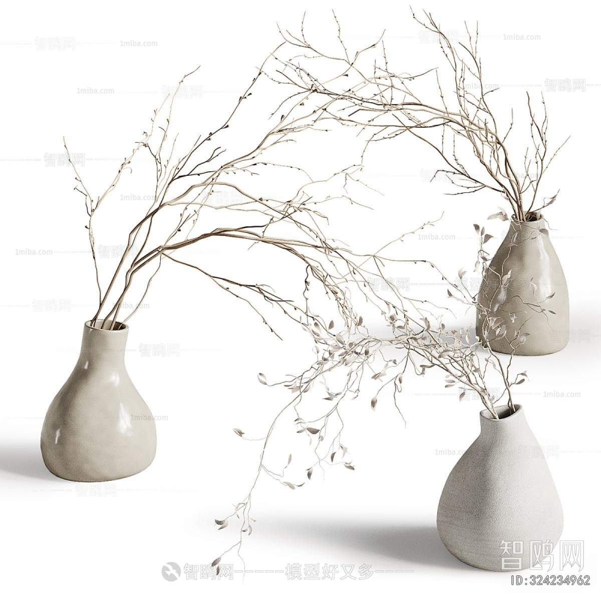 Modern Dried Branch