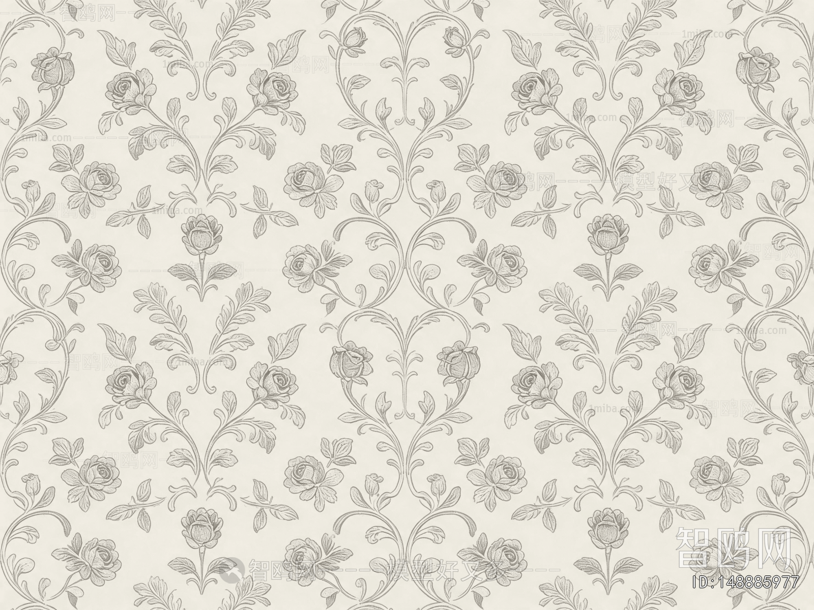 Animal And Plant Pattern Wallpaper