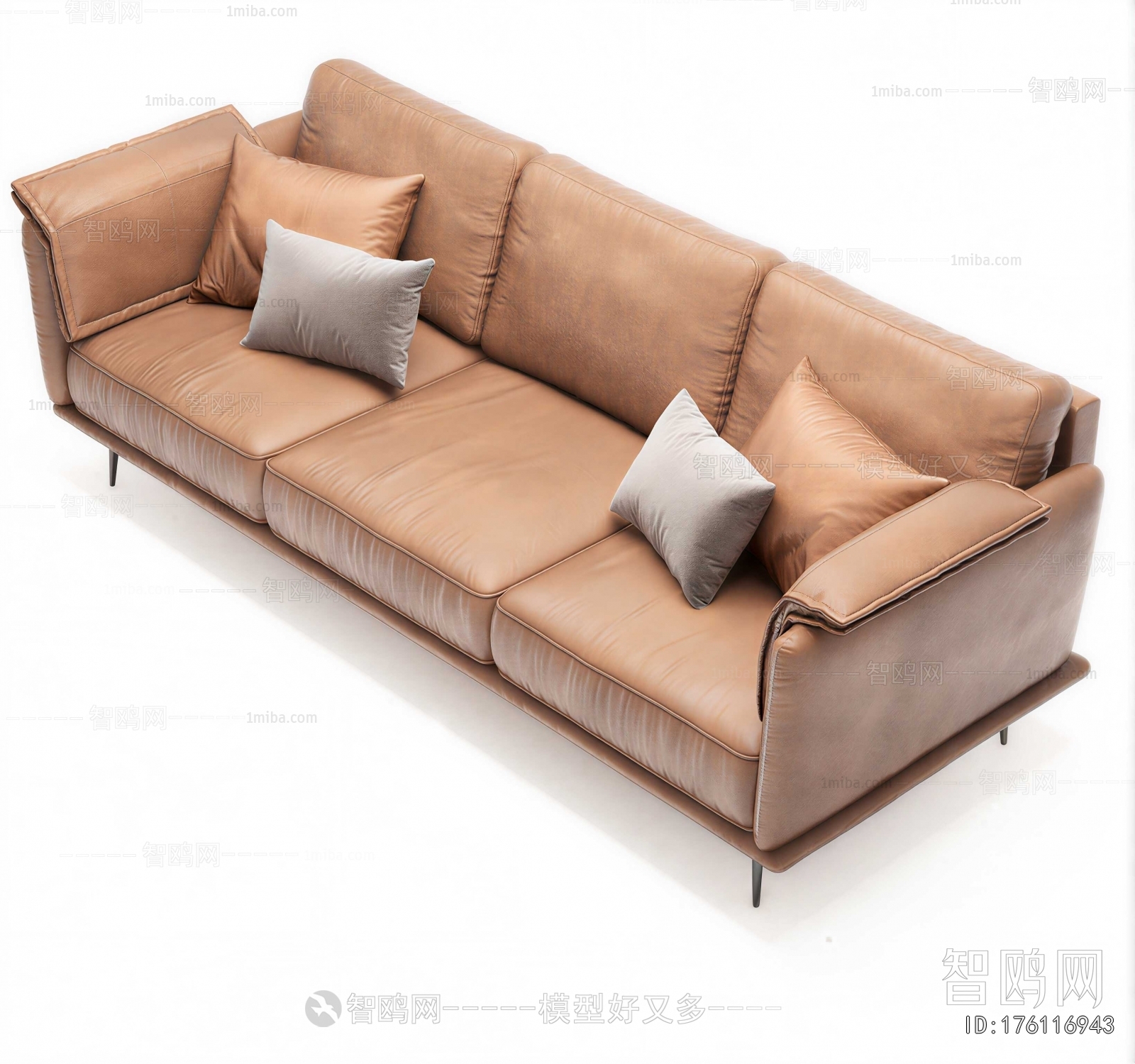 Modern Three-seat Sofa