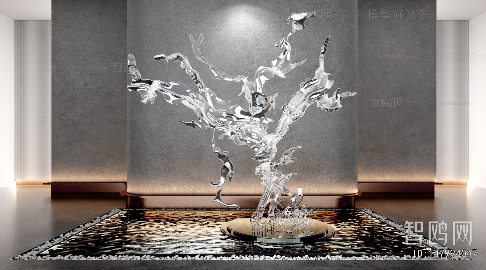 Modern Rockery Waterscape