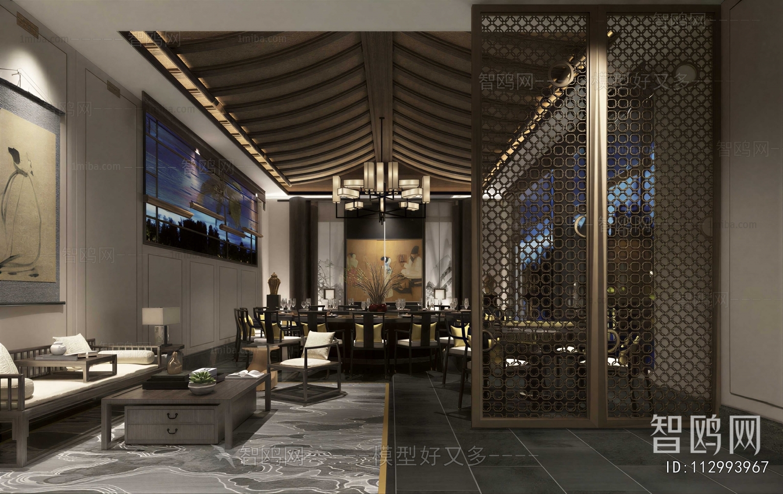 New Chinese Style Restaurant Box