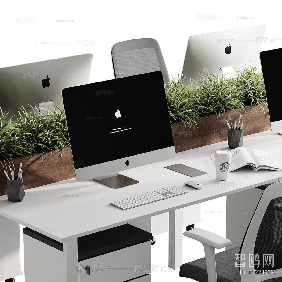 Modern Office Desk And Chair