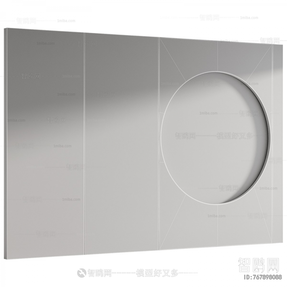 New Chinese Style TV Wall
