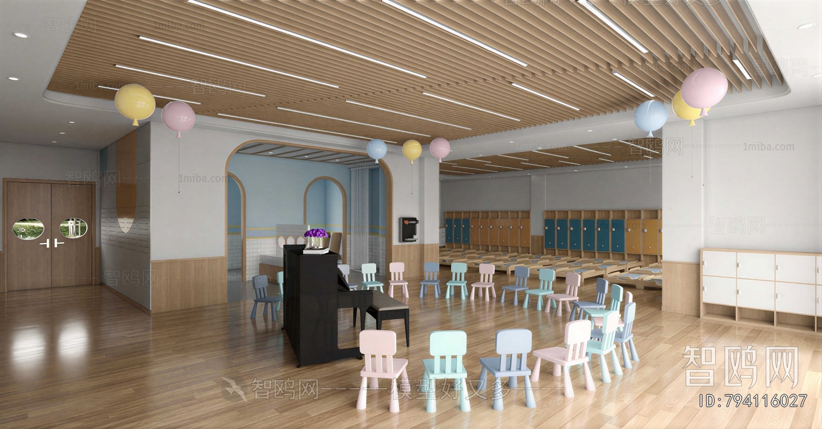 Modern Kindergarten Classrooms