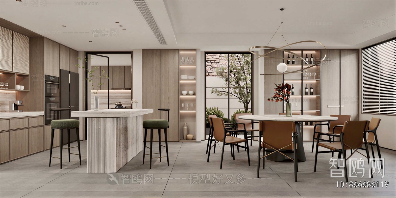 Modern Open Kitchen