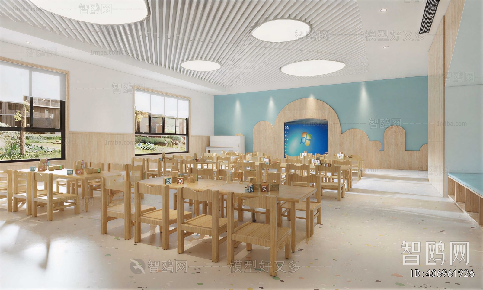 Modern Kindergarten Classrooms