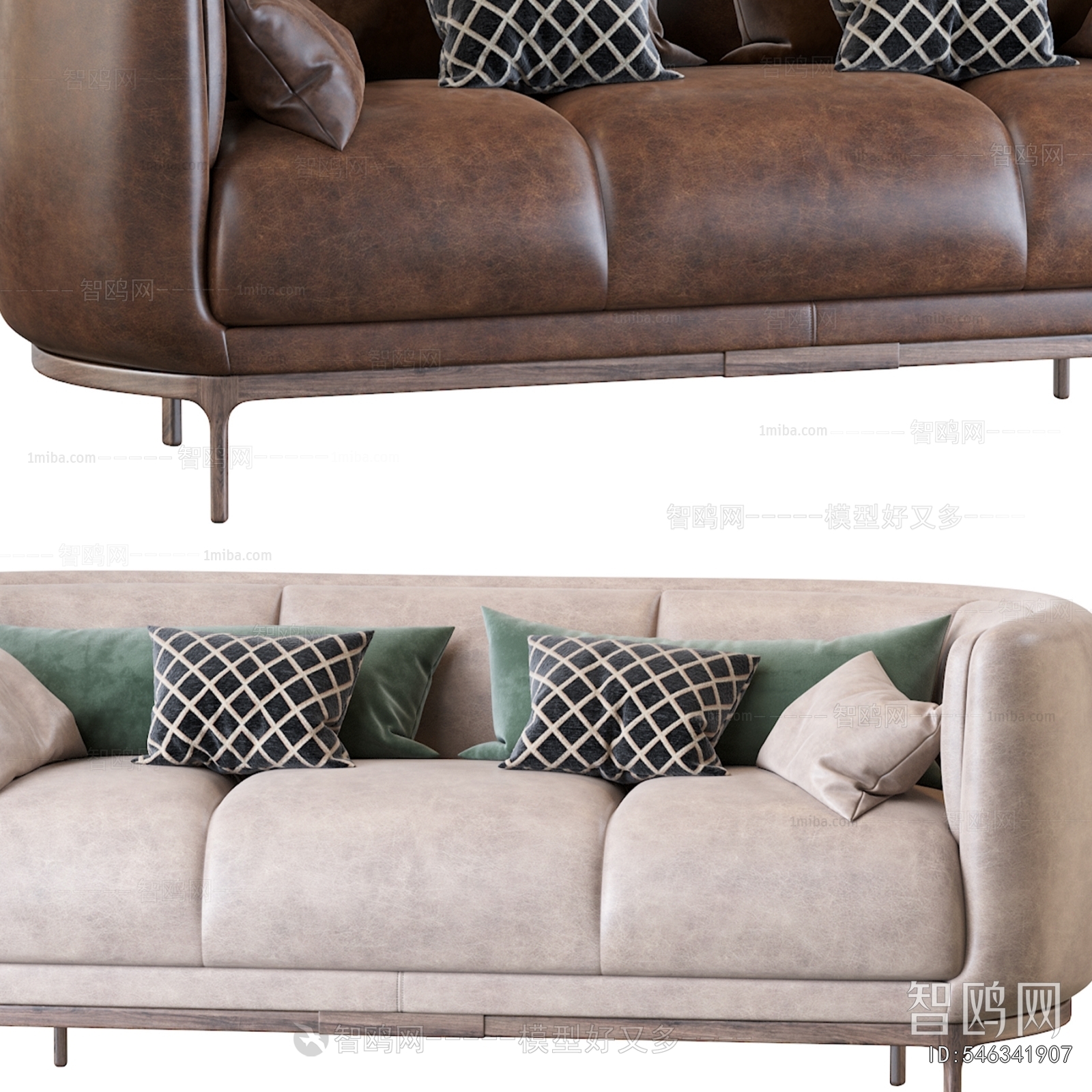 Modern Three-seat Sofa