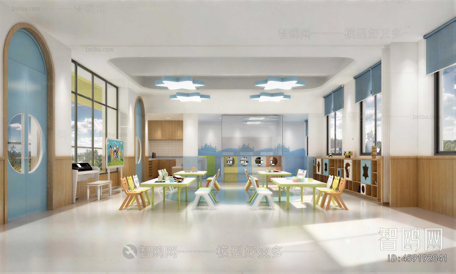 Modern Children's Playroom
