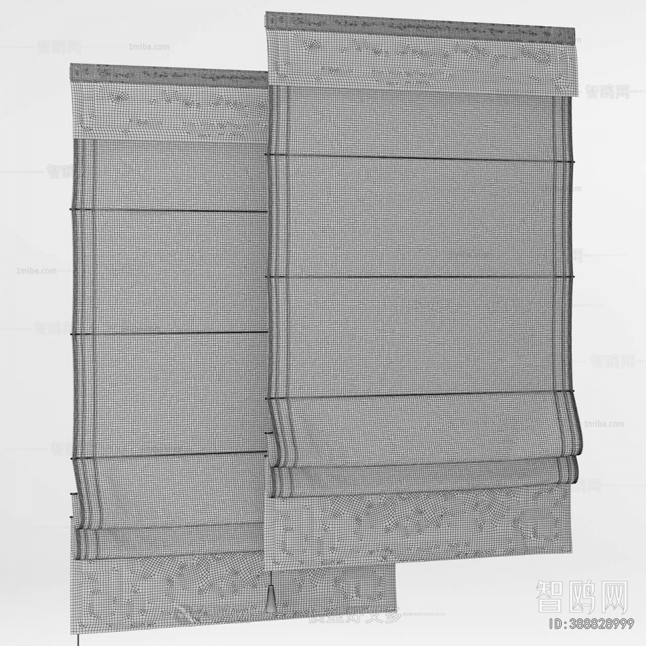 Modern Roman Curtain