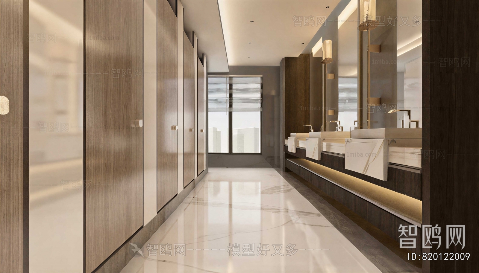 Modern Public Toilet