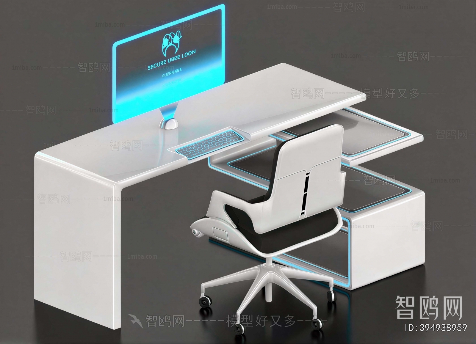 Modern Office Desk And Chair