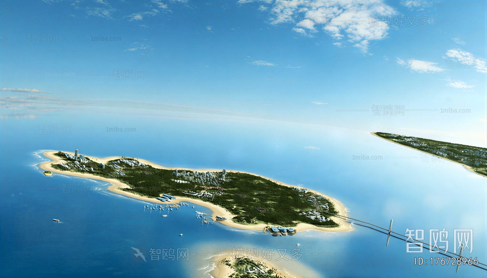Modern Architectural Bird's-eye View Planning