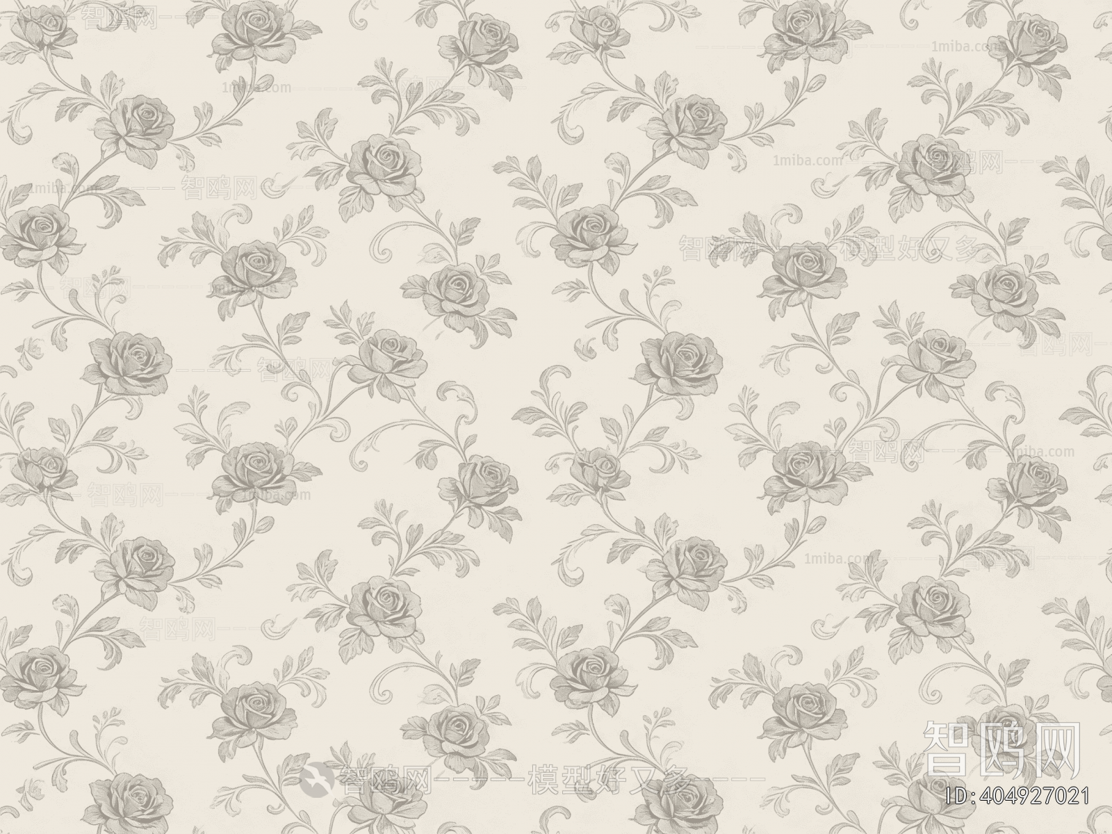 Animal And Plant Pattern Wallpaper