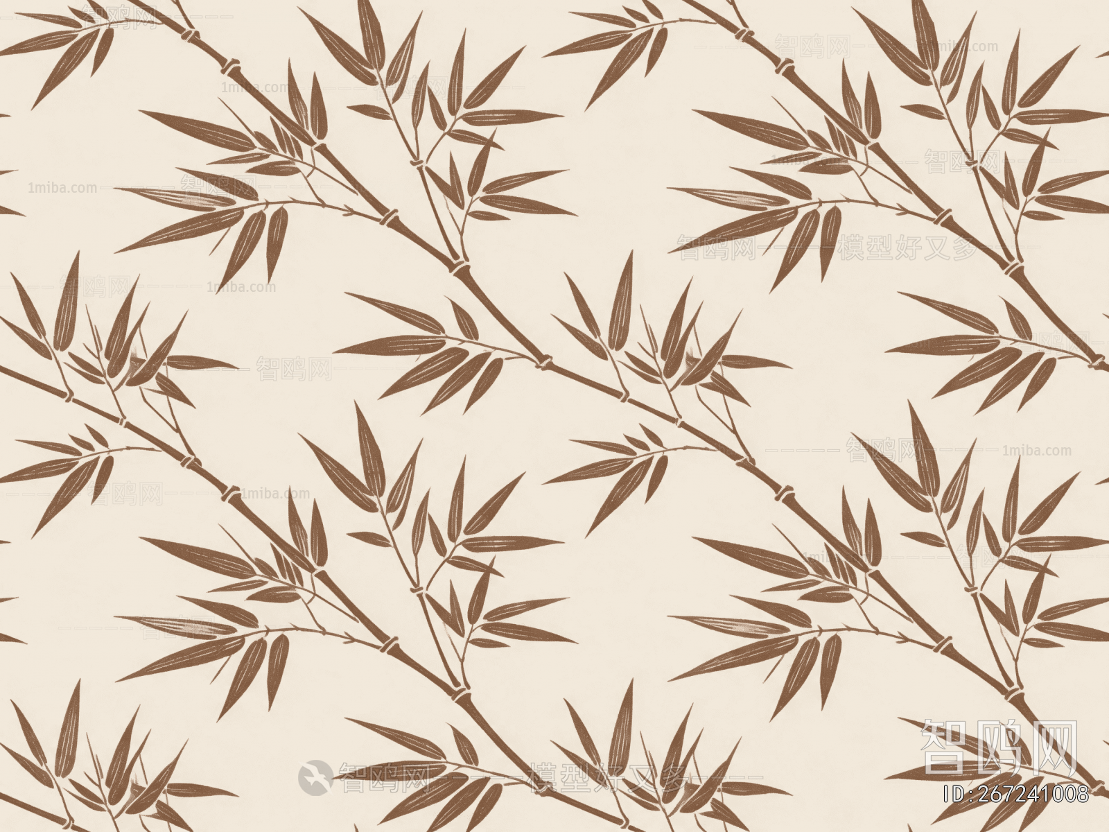 Animal And Plant Pattern Wallpaper
