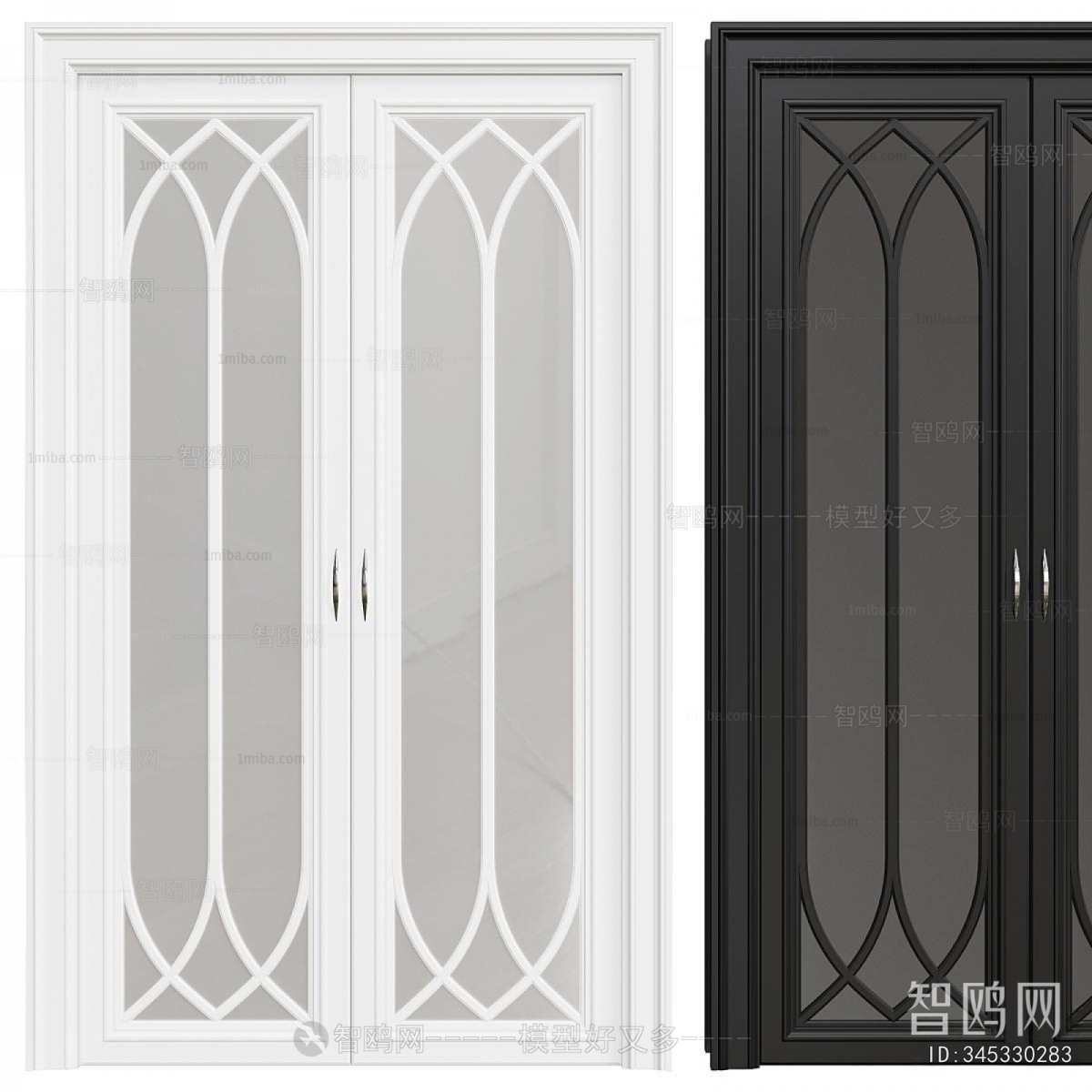 Modern Double Door