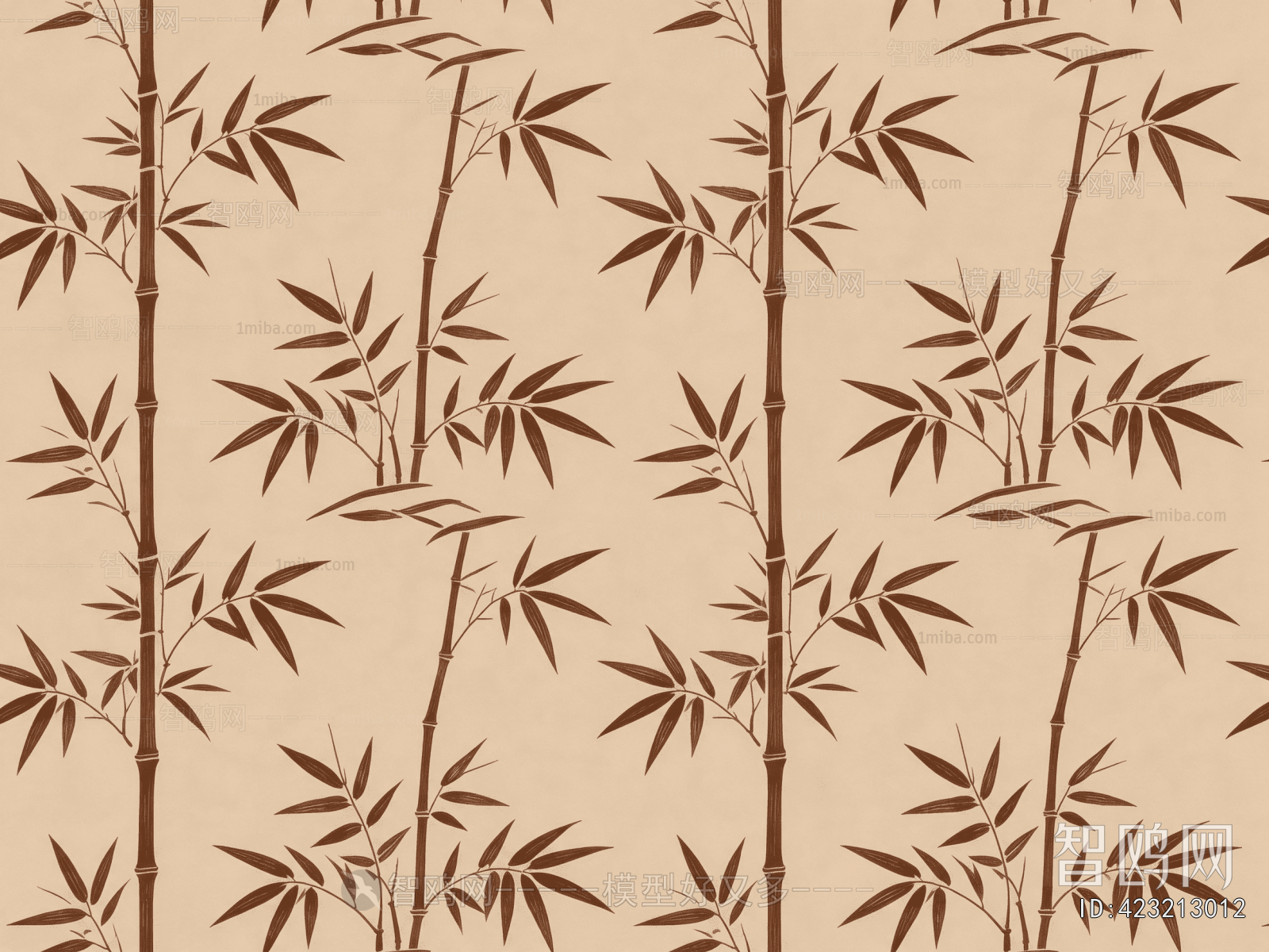 Animal And Plant Pattern Wallpaper