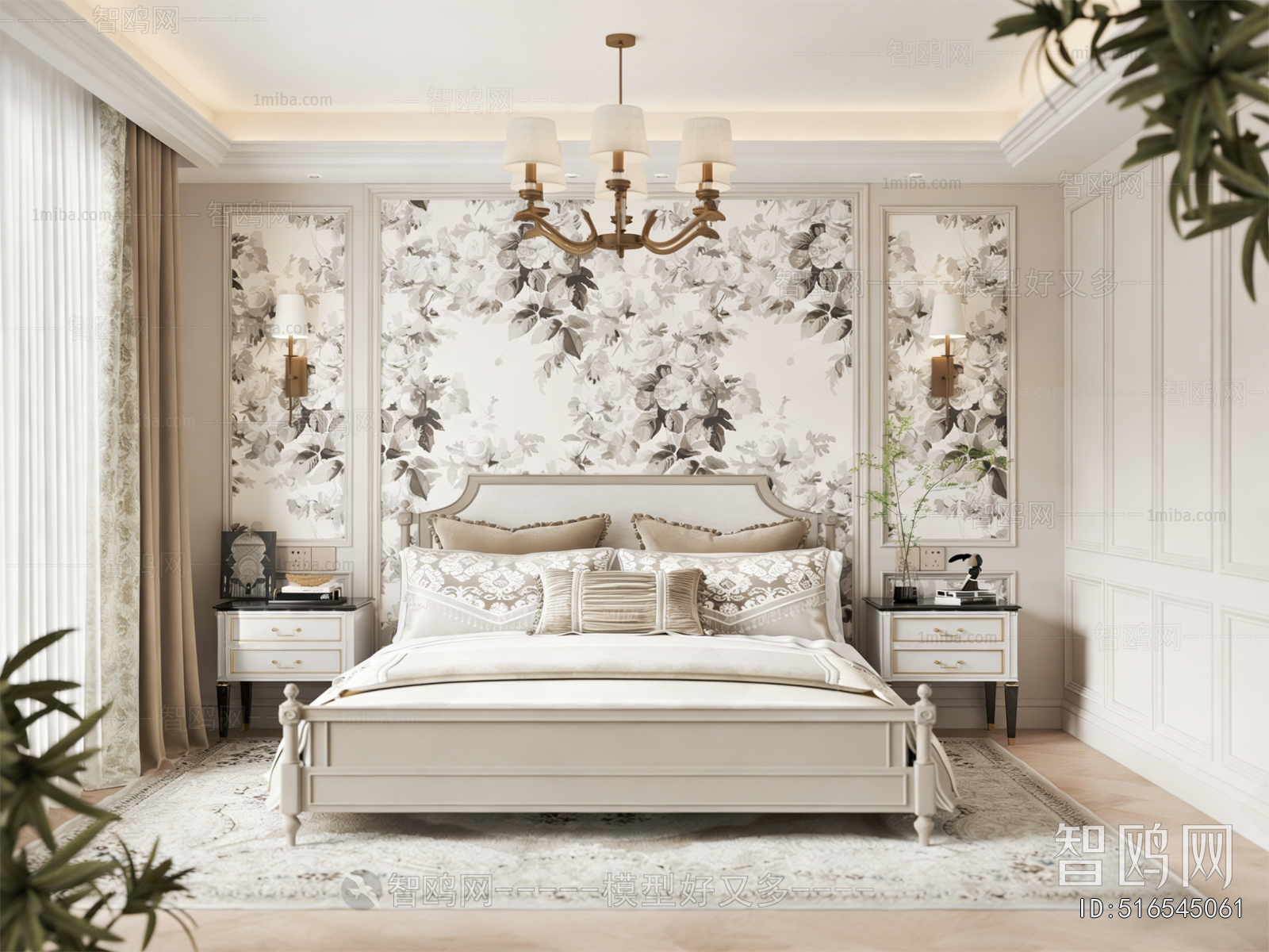 American Style Bedroom