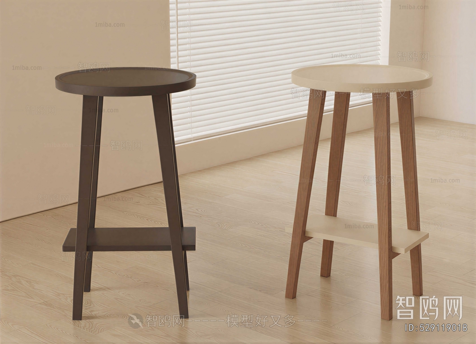 Nordic Style Bar Stool