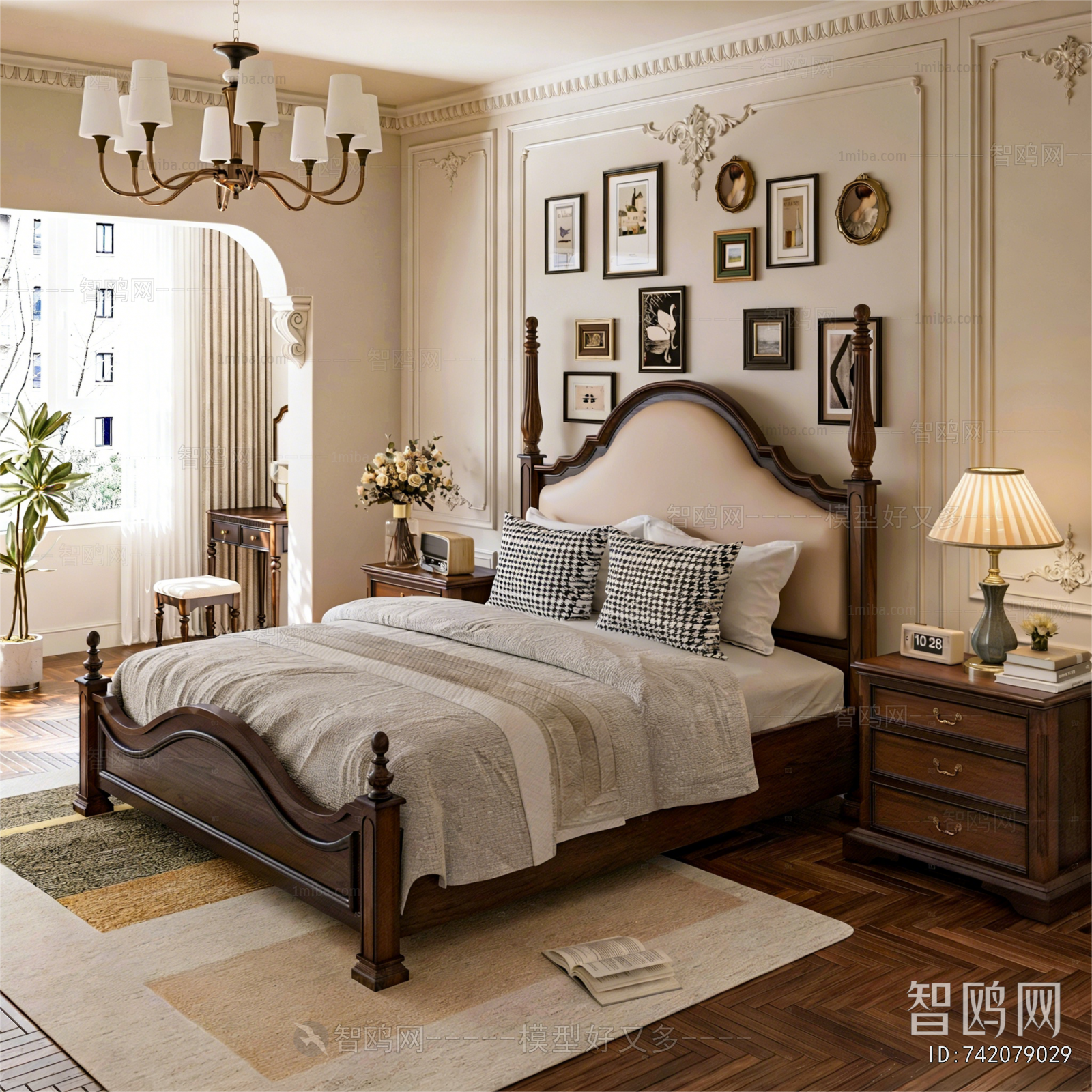 American Style Bedroom