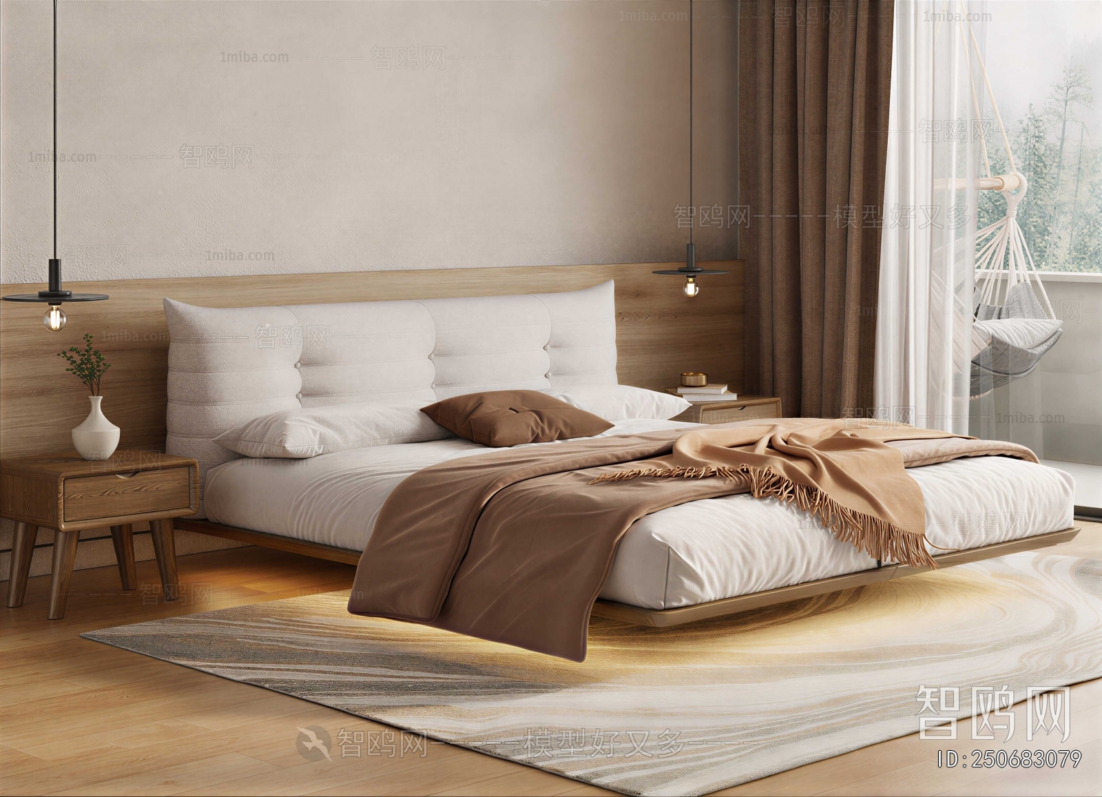 Modern Double Bed
