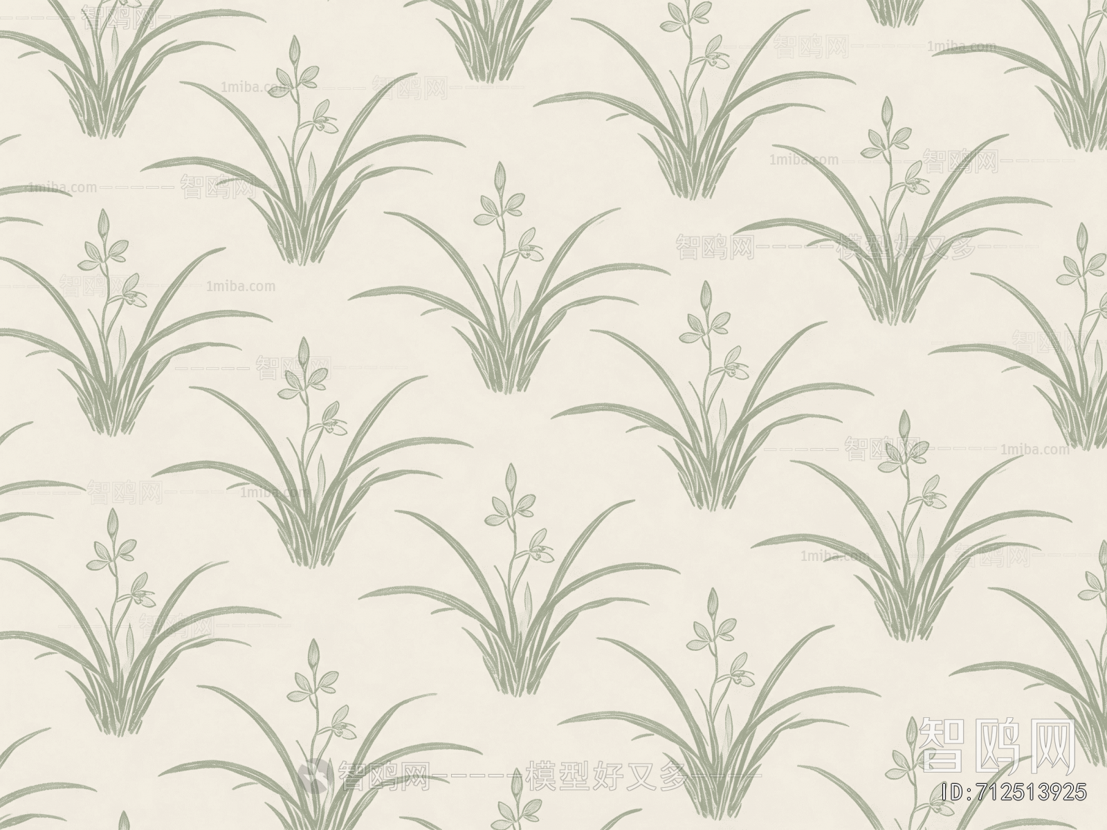 Animal And Plant Pattern Wallpaper