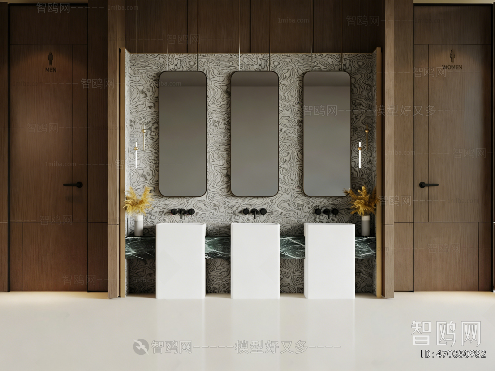 Modern Public Toilet