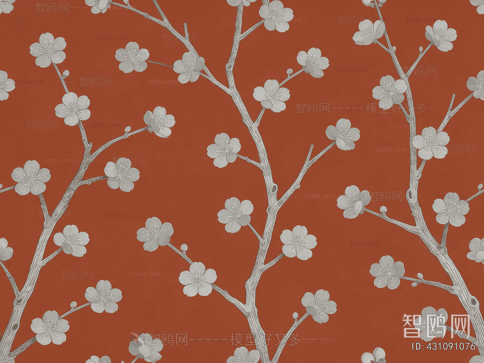 Animal And Plant Pattern Wallpaper