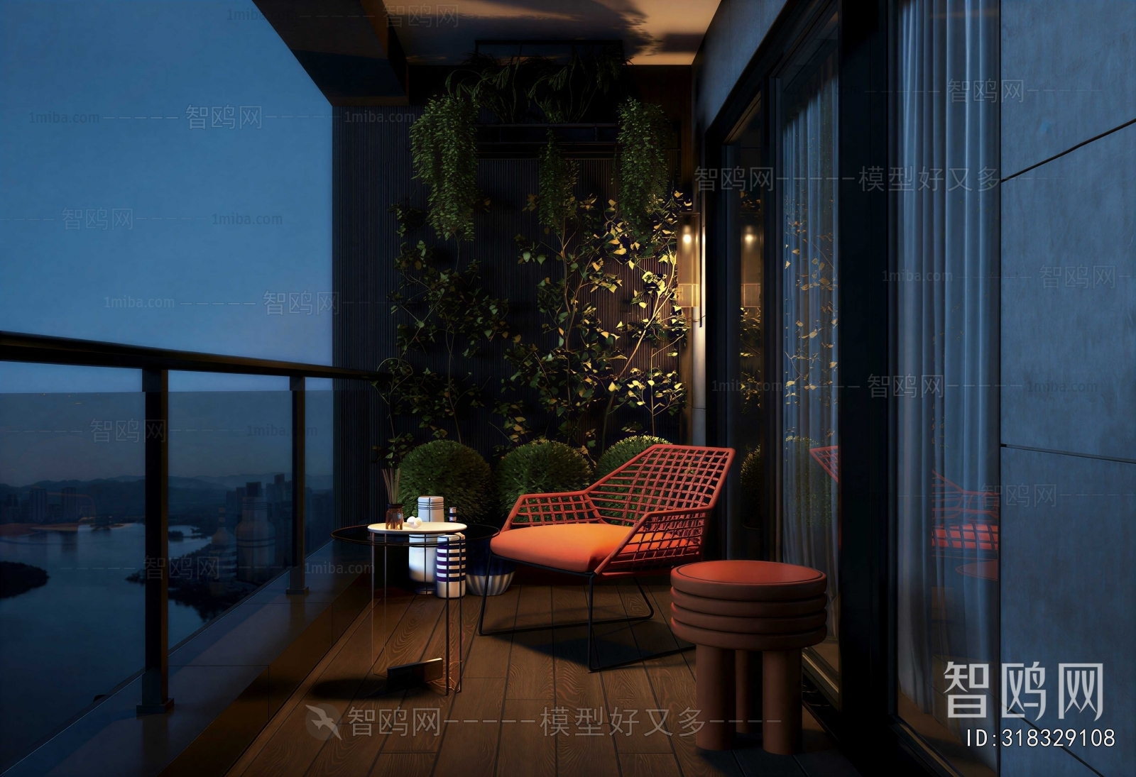 Modern Balcony