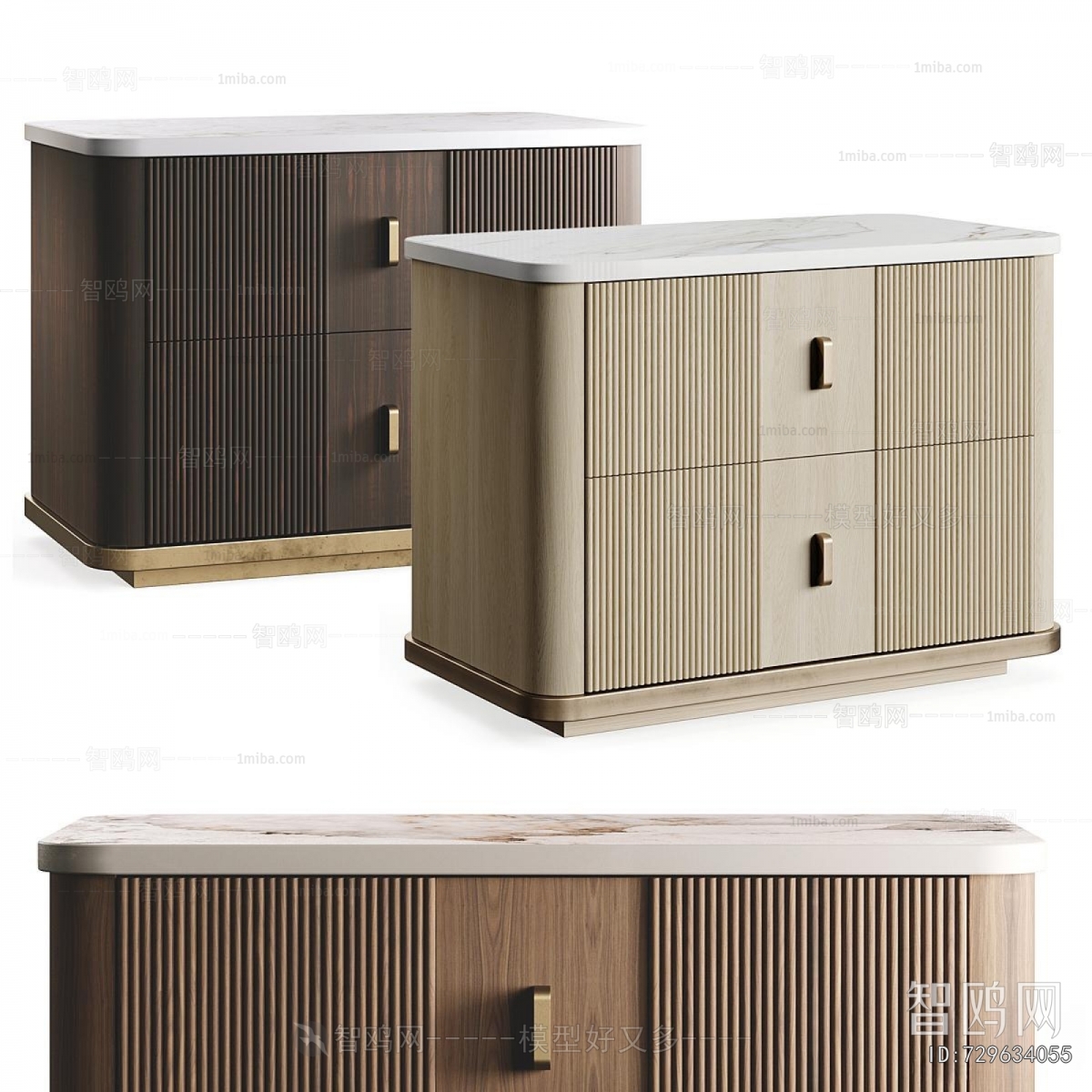 Modern Bedside Cupboard