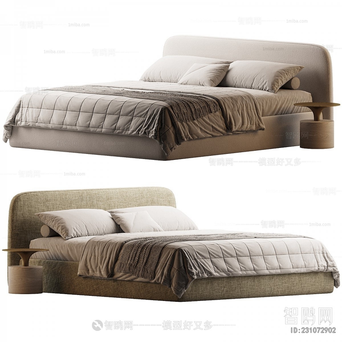 Modern Double Bed