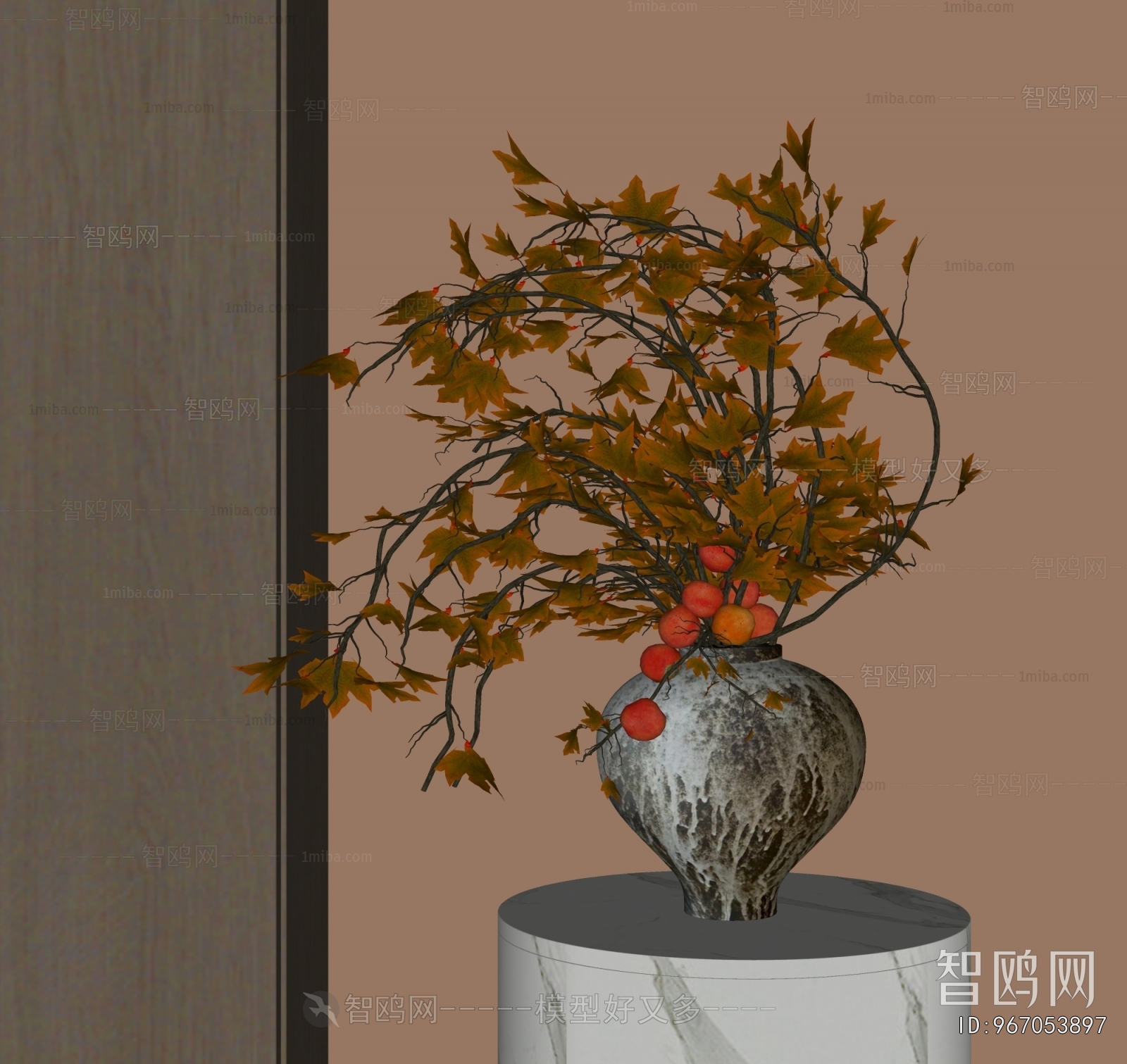 New Chinese Style Flower Arrangement