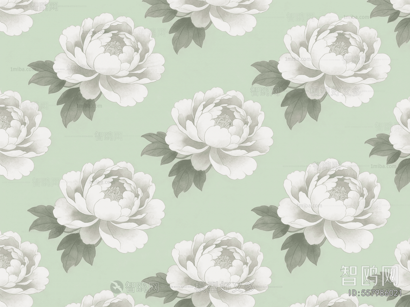 Animal And Plant Pattern Wallpaper