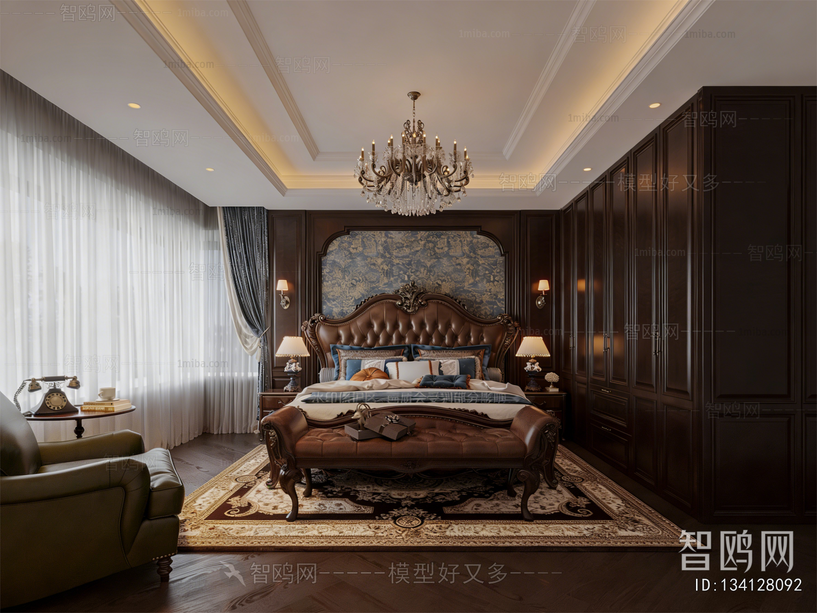 European Style Bedroom