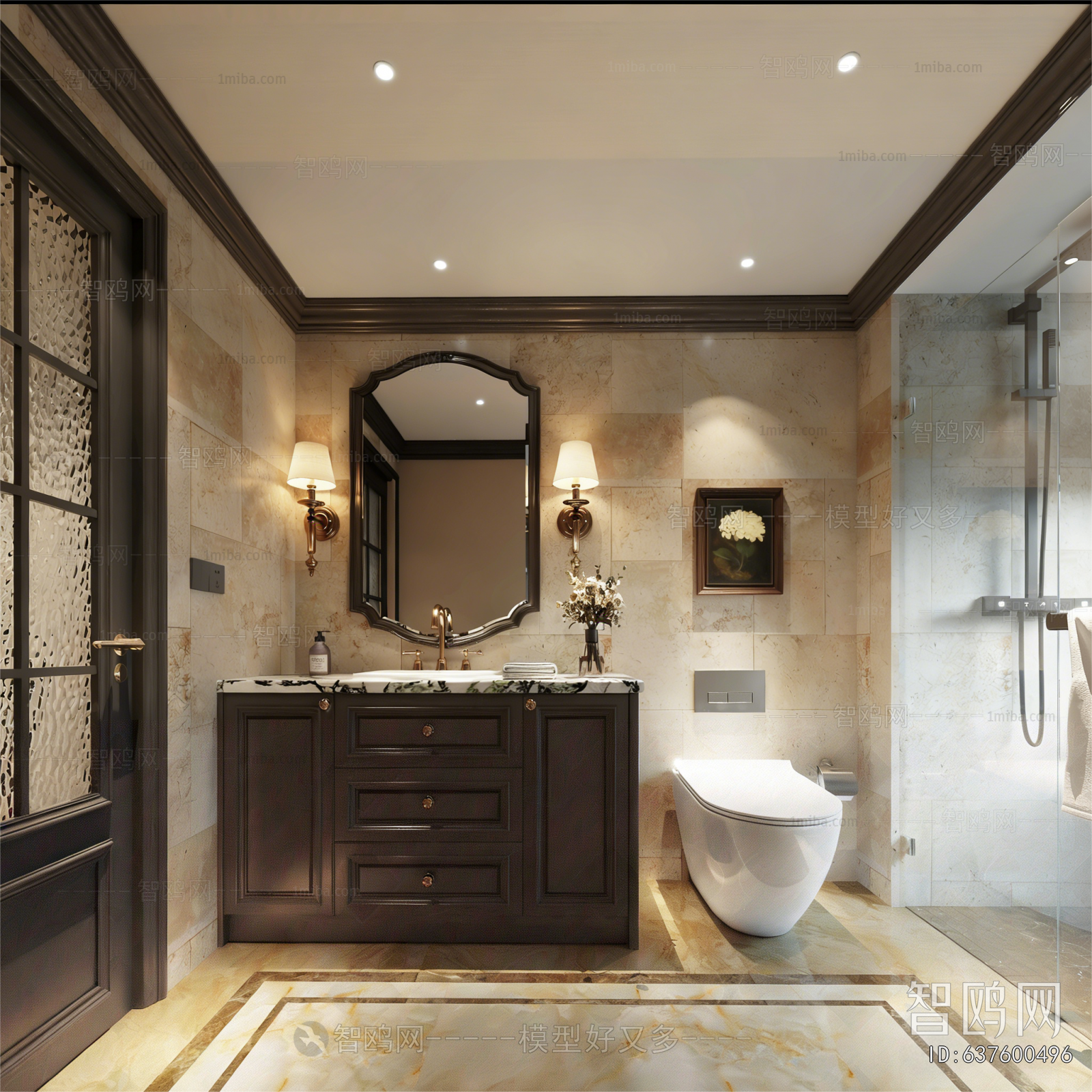 French Style TOILET