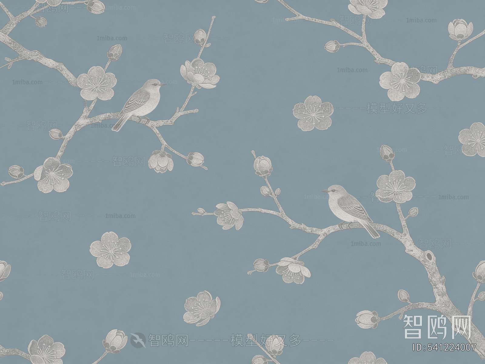 Animal And Plant Pattern Wallpaper