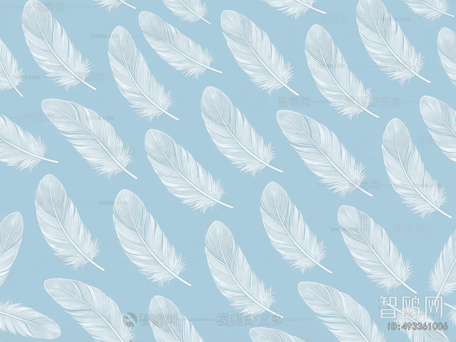 Animal And Plant Pattern Wallpaper