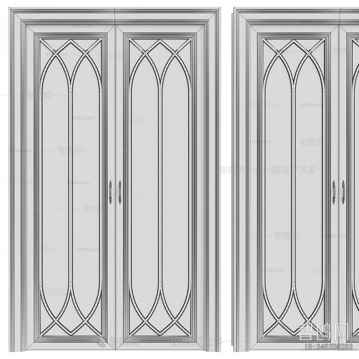Modern Double Door