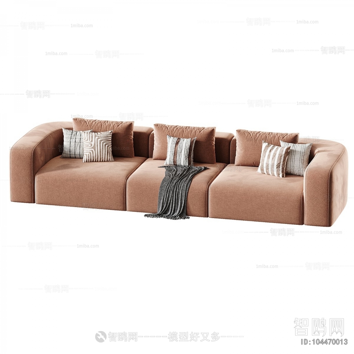 Modern Three-seat Sofa