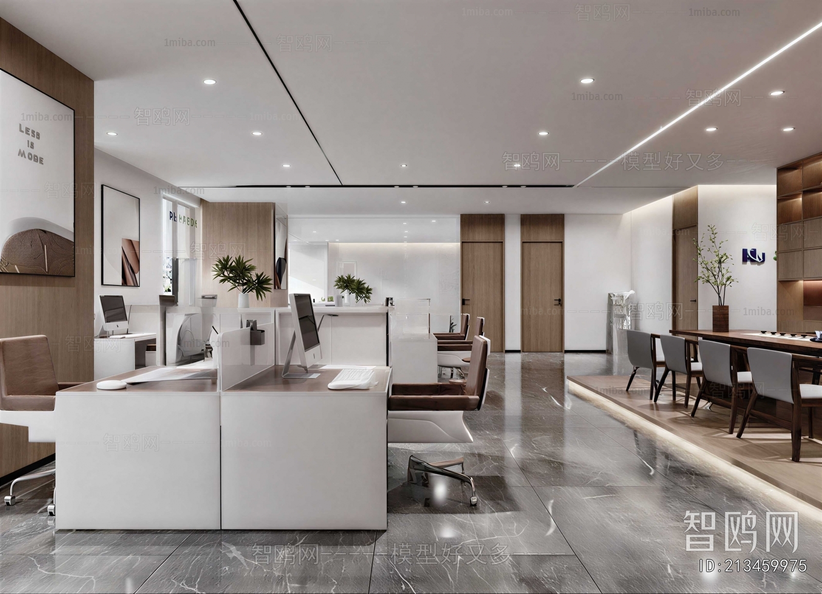 Modern Staff Area