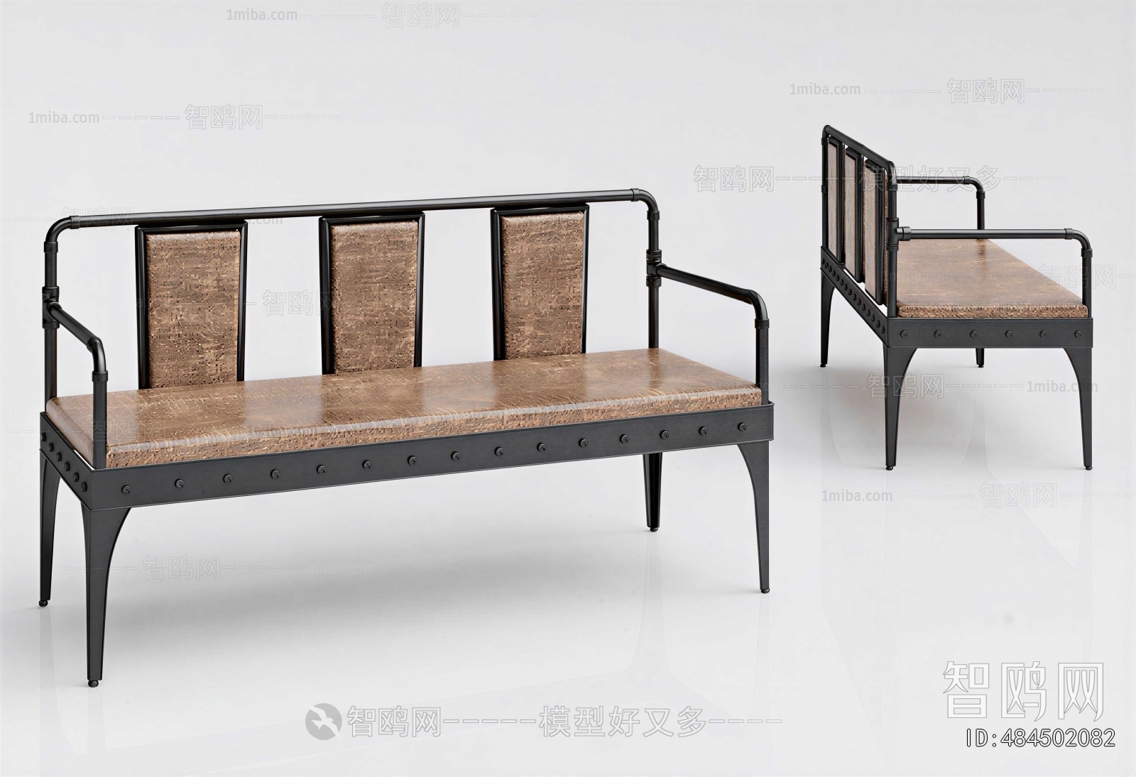 Industrial Style Lounge Chair