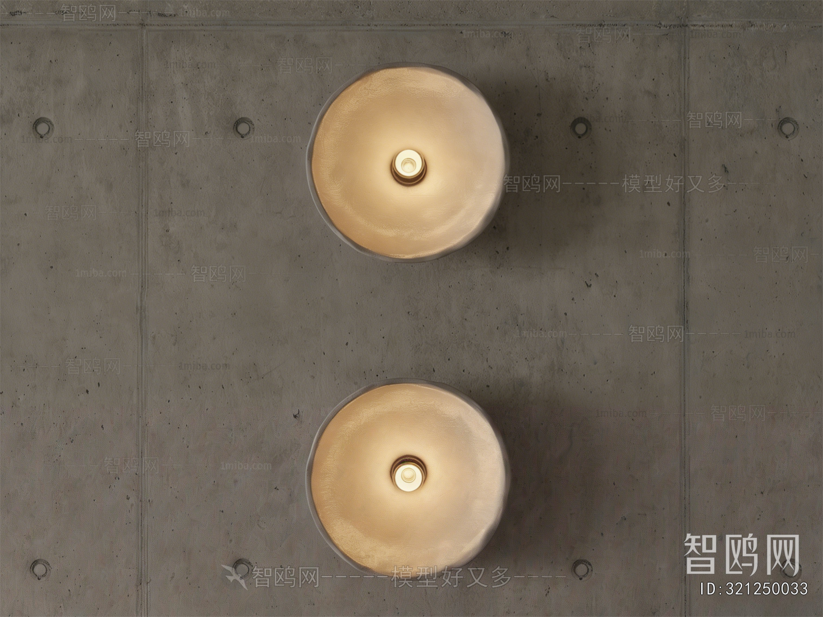 Wabi-sabi Style Wall Lamp