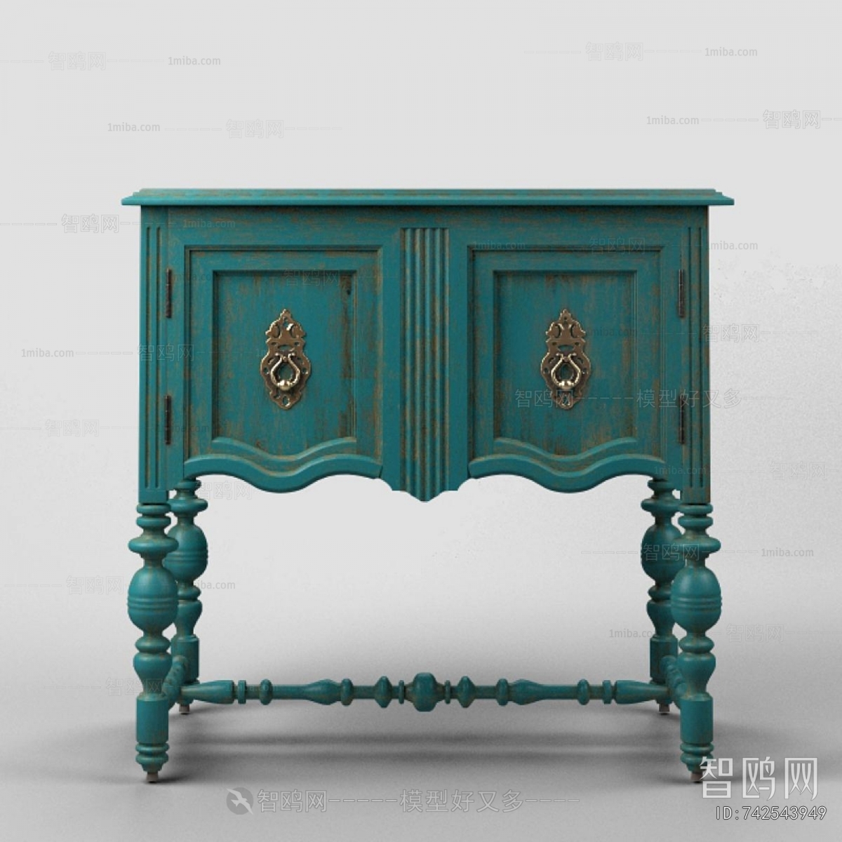 European Style Side Cabinet