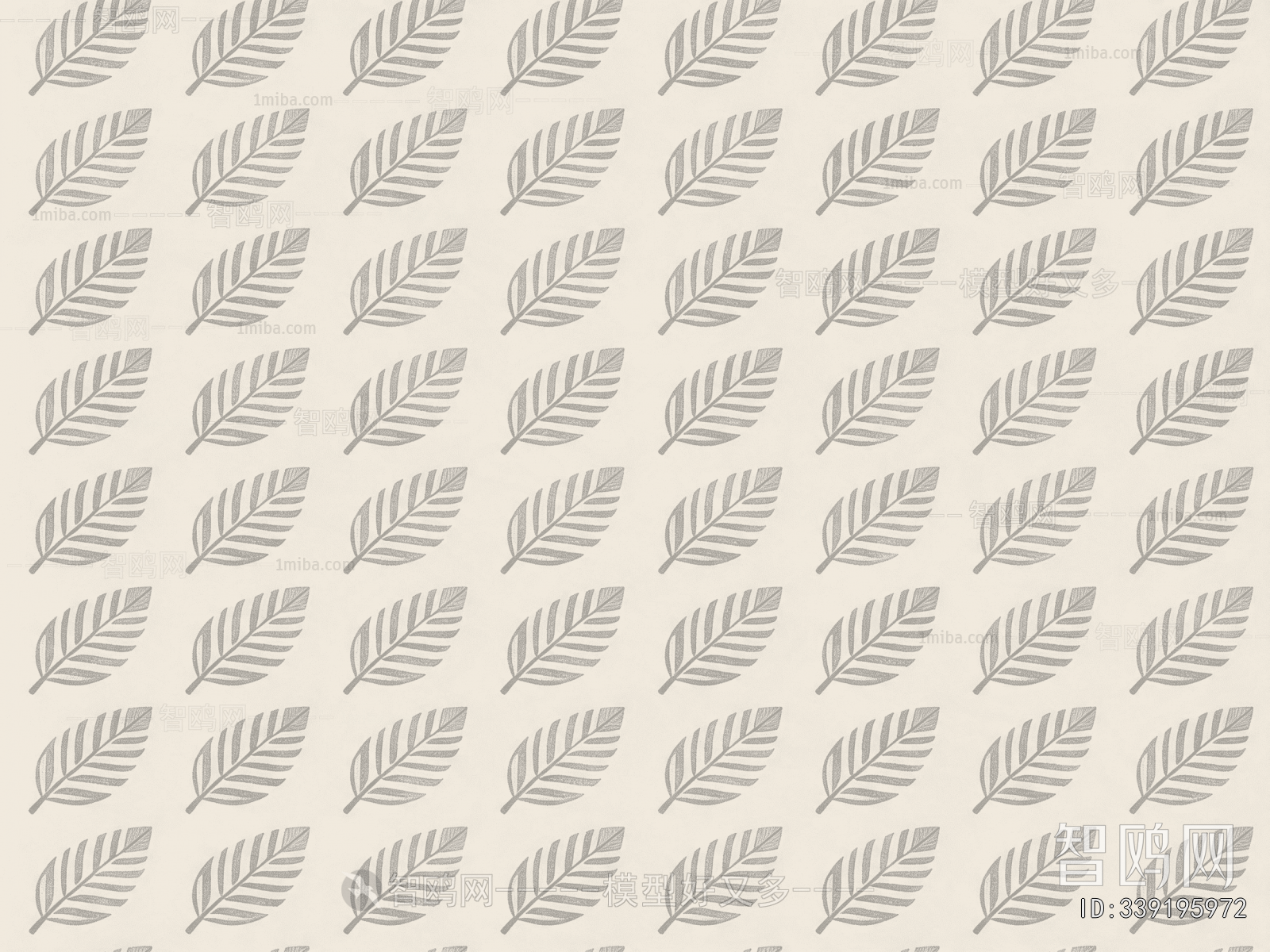 Animal And Plant Pattern Wallpaper