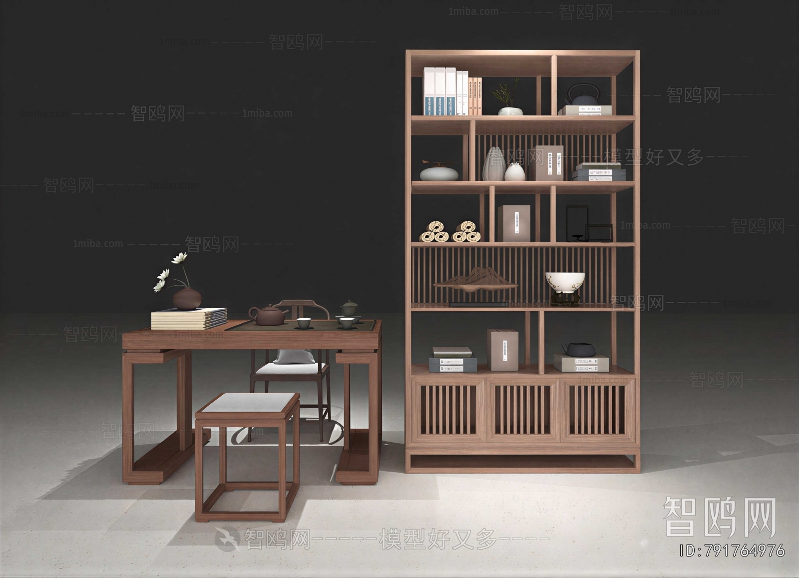 New Chinese Style Antique Rack